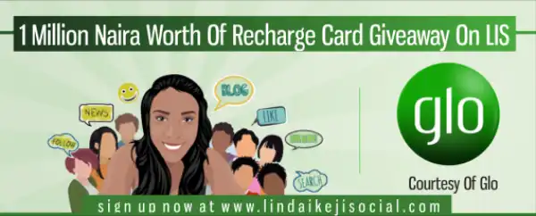 Yay! Globacom giving away N1million worth of recharge cards to LIS users